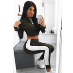 Load image into Gallery viewer, ZOGAA Women&#39;s Casual Tracksuit Two Piece Set Slim Fit Sportswear
